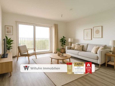 Bezugsfreie Neubauwohnung l Schöner Westbalkon l Fußbodenheizung