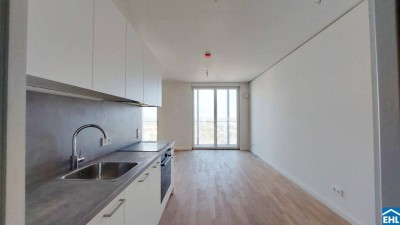 Stylische 1,5-Zi.-Wohnung mit Loggia &amp; Rooftop Pool | TOWER HOMES