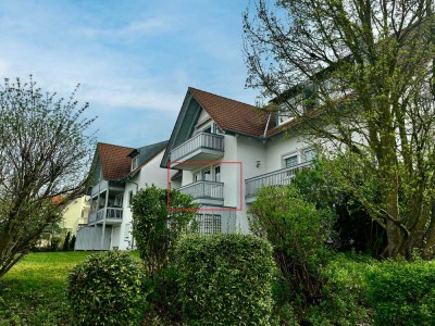 ATTRAKTIVES UND GERÄUMIGES APARTMENT  MIT TIEFGARAGE UND SCHÖNEM WESTBALKON  IN GEISENHAUSEN