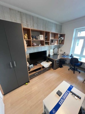 Geschmackvolle, sanierte 1-Raum-EG-Wohnung mit gehobener Innenausstattung in Karlsruhe