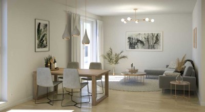 Helle 3-Zimmer Wohnung inkl. Einbauküche