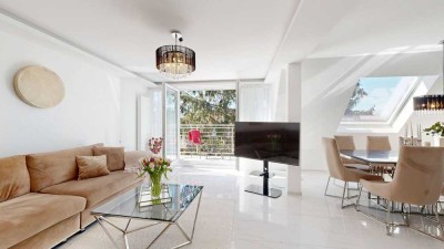Exklusive Maisonette in Stuttgart - Degerloch mit Balkon sowie 2 Tiefgaragenplätzen