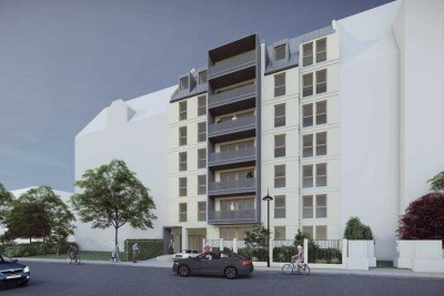 Exklusiver Neubau in Zentrum-Süd! Maisonette-Wohnung mit großer Dachterrasse!