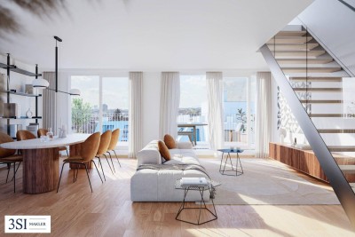 The Temptation: Exklusives Penthouse mit traumhafter Dachterrasse in Währing