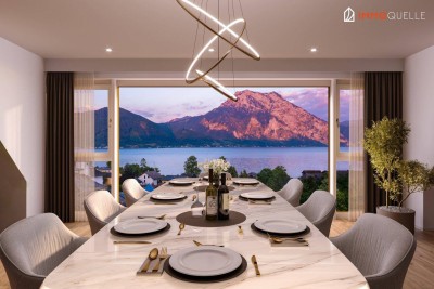 Baustart August 2025 - Das einmalige Penthouse am Traunsee - für die Ewigkeit