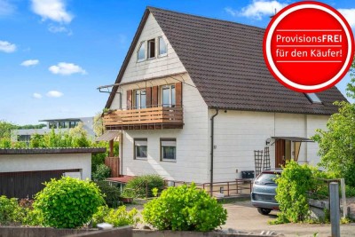 Zweifamilienhaus zur Kapitalanlage auf schönem Grundstück mit Aussicht