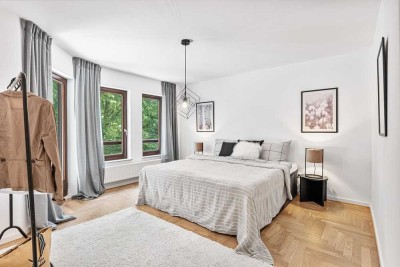 Alt-Hoheneck! Neckarblick, frisch renoviert, sofort einziehen! 3-Zimmer-Whg.