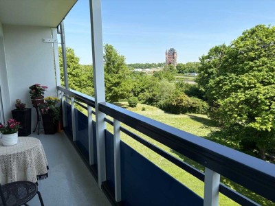 Gepflegte 3 Zimmer-Wohnung mit Garage in Wormser Rheinnähe an Kapitalanleger zu verkaufen