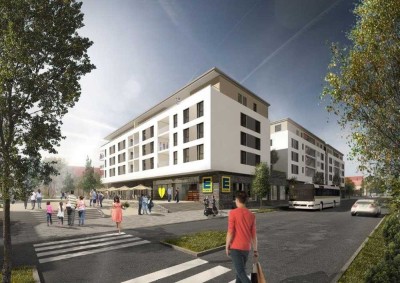 Neubau/ Erstbezug:
Moderne 2-Zimmer-Wohnung in zentraler Lage von Leichlingen