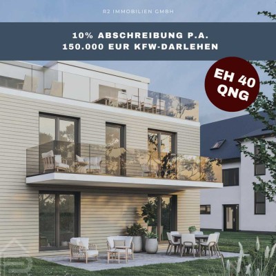 Neubau Penthouse // EH40-QNG-Wohnung 04 // Kaufpreis: 4.000 €/m² - Doppelte AfA