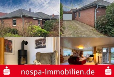 Gepflegter Bungalow mit Garage und 2 Terrassen unweit der Kreisstadt Husum