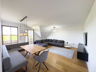 Ganz oben wohnt man besser – 3-Zimmer-Dachgeschosswohnung, stylisch, sonnig, saniert!