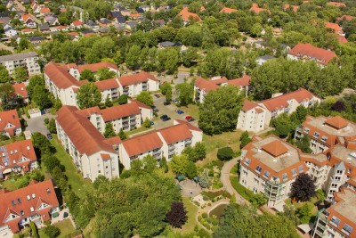 Merseburg -sonnige 2-Raumwohnung mit Balkon und Stellplatzmöglichkeit in gepflegter Wohnanlage
