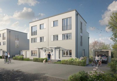 Sichern Sie sich jetzt 1 von 6 Doppelhaushälften in der ÖkoSieldung!