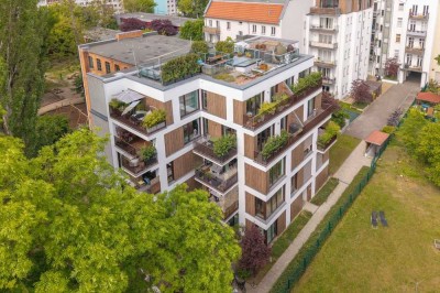 EXKLUSIV – KENSINGTON – Hochwertiges Neubau-Domizil mit 3,5 Zimmern in bester Kiezlage!