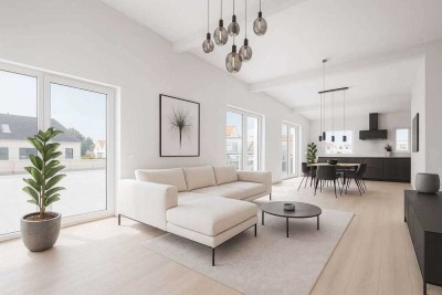 Stilvolle Penthouse-Oase über den Dächern von Speyer