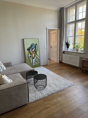 Stilvolle 3-Zimmer Altbauwohnung in Berlin-Buch | 2 Balkone | neue EBK