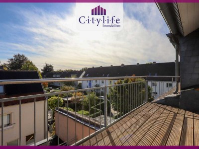...LICHT & LUFT: TAGESLICHTBAD, BALKON, EBK, GUTE ENERGIEBILANZ, SPITZBODEN ON TOP...