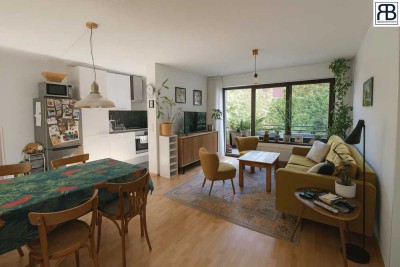 Lage, Lage, Lage! Moderne 2-Zimmer-Wohnung in erster Lage des Melaten-Friedhofs