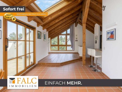 Charme. Licht. Aussicht. – Maisonette mit Lieblingsplatzpotenzial