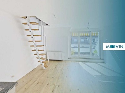 Charmante 2-Zimmer-Maisonettewohnung mit EBK und Balkon