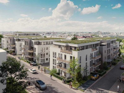 Exklusive 2-Zimmer-Eigentumswohnung mit großer Dachterrasse – Luxus trifft Gemütlichkeit