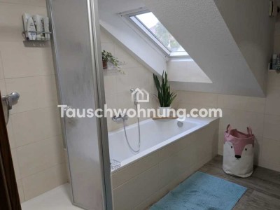Tauschwohnung: Charmante Dachgeschosswohnung mit Südbalkon in ruhiger Lage