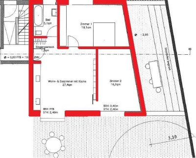 ++ EGTW im Erdgeschoss mit Terrasse ,Carport u. Pkw Stellplätzen zu verkaufen++