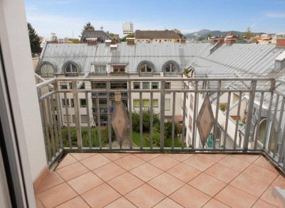 Loft-Feeling! Stilvolle Dachgeschoßwohnung nahe Linzergasse