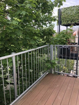 Schöne 3-Zimmerwohnung mit Balkon und Einbauküche Europaviertel/Gallus