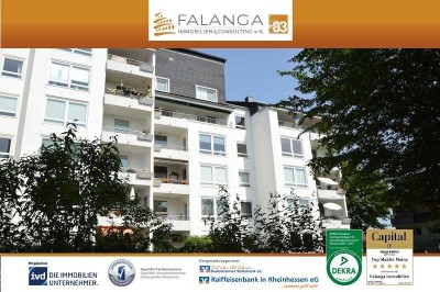 Falanga Immobilien - Vorteilhaft aufgeteilte 4-Zi. Wohnung in grüner Familienlage von Bretzenheim!