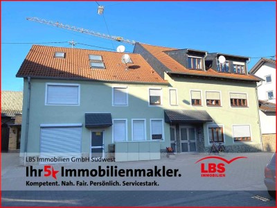 5 Parteienhaus mit Lagerhalle in Wöllstein