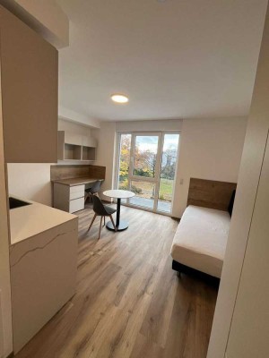 *Exklusive vollmöblierte 1-Zimmer-Neubauwohnung in Darmstadt-Bessungen!*