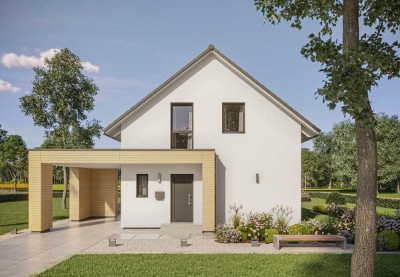 trendiges Einfamilienhaus für die junge Familie inkl. Grundstück