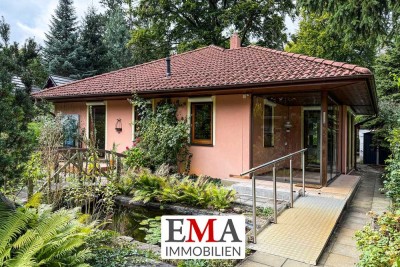 Wohnen auf einer Ebene - 
Einfamilienhaus im Bungalowstil für die kleine Familie