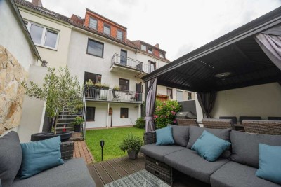 Kapitalanlage ODER Eigennutzung: Modernisiertes Reihenmittelhaus in der Nähe vom Tabakquartier
