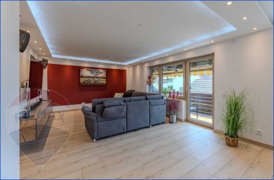 Modern, geräumig, stadtnah 6-Zimmer-Wohntraum Maisonette Wohnung mit Garten, Garage und Smart-Home