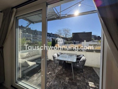 Tauschwohnung: Moderne 1-Zi-Whg mit großzügiger Terrasse im Herzen von Köln