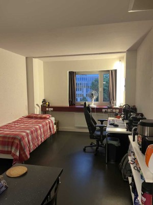 befristete Untermiete nur für Studenten: 1-Zimmer-Apartment (20.08. - 17.04.) in Hochschulstraße