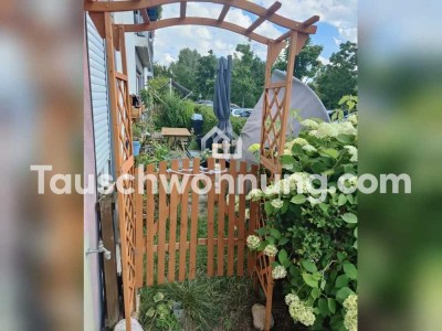 Tauschwohnung: 4 Zimmer mit Garten und Wintergarten