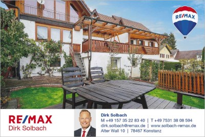 Schöne Doppelhaushälfte mit Garten in Grenznähe