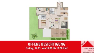 Offene Besichtigung am Fr., 14.03. von 16-17 Uhr in die Rosnestr. 14!