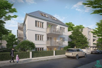 PROVISIONSFREI! Für hohe Ansprüche – elegante Eigentumswohnungen mit Gärten, Terrassen und Balkone! Garagenplatz inklusive! Schlüsselfertig!