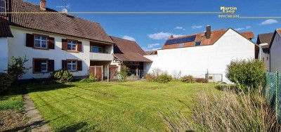 Haus mit Garten und Hof im Ortskern von Malterdingen