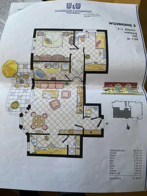 Schöne 3,5-Zimmer Wohnung im 1. OG in Öhringen-Nord