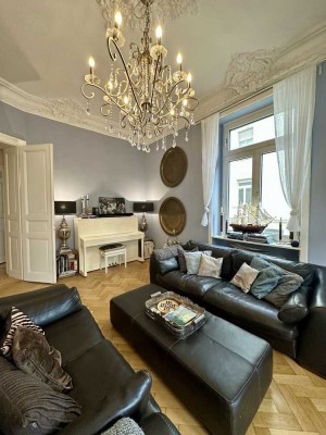 Stilvolle 4-Zimmer-Wohnung mit gehobener Innenausstattung mit Einbauküche in Wiesbaden