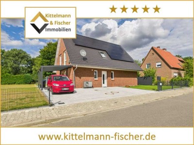 Neubau-EFH 2024 in Wolfsburg-Ehmen – KfW-40-Plus, PV & Wärmepumpe, Terrasse, Carport mit Wallbox