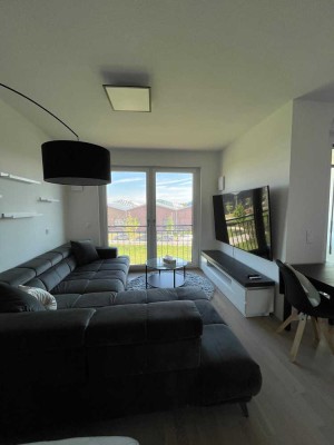 1-Zimmer Wohnung möbliert mit Loggia in München, Freiham