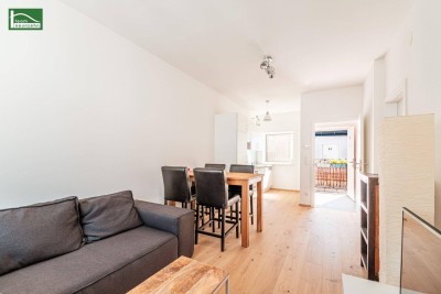 EIGENBEDARF ODER INVESTMENT MIT rd. 3,5% RENDITE! SEHR GUTER ZUSTAND! SANIERTE &amp; MÖBLIERTE DACHGESCHOSS-WOHNUNG INKL. KÜCHE! SOFORT BEZIEH- ODER VERMIETBAR!