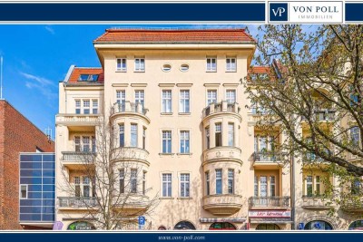 Stilvolle Altbauwohnung in bester Lage von Pankow - drei Zimmer und zwei Balkone